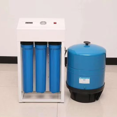 ซื้อ เครื่องปรับปรุงน้ําเกลือเป็นน้ําบริสุทธิ์แบบอัตโนมัติ SU304 เหล็ก 500l / H RO อุปกรณ์ทําความสะอาด online manufacture
