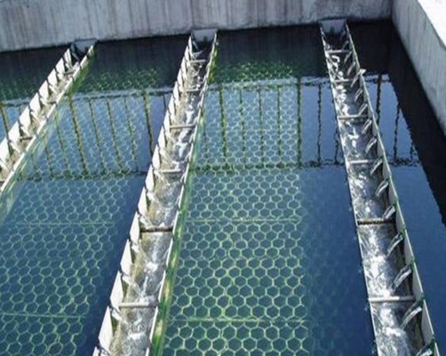 ซื้อ เครื่องระบายความแรงดันที่ปรับปรุง Lamella Inclined Plate Clarifier สําหรับถังปะการัง online manufacture
