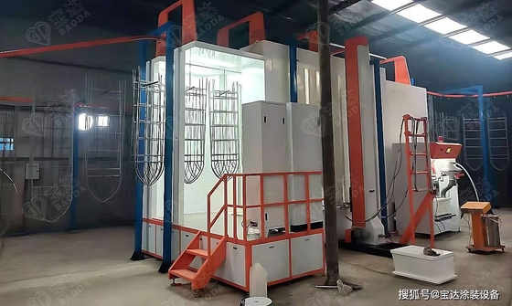 ซื้อ บูธปู๊ดเทคที่สามารถปรับแต่งได้ สําหรับชิ้นส่วนโลหะ เฟอร์นิเจอร์ ส่วนประกอบรถยนต์ อุตสาหกรรม บูธปู๊ดเทคการสเปรย์สี online manufacture