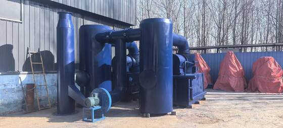ซื้อ เครื่องเผาผืนขยะน้ํามัน 50-5000kg/h ความจุในการแปรรูป ความจุในอากาศ หรือสูงกว่าความดันในการทํางาน การผลิตออนไลน์