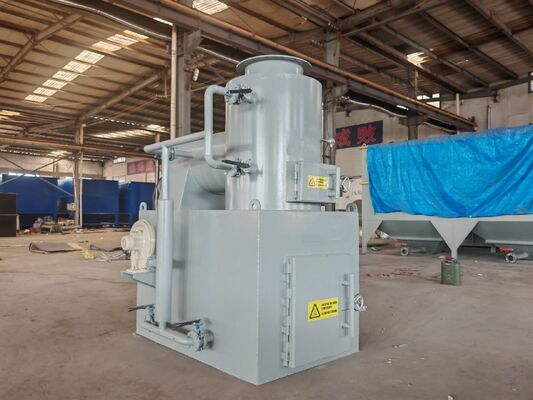 ซื้อ PLC Control Touchscreen Interface Incinerator ขนาดที่สามารถปรับแต่งได้ สําหรับการเผาผลาญศพที่มีประสิทธิภาพ การผลิตออนไลน์