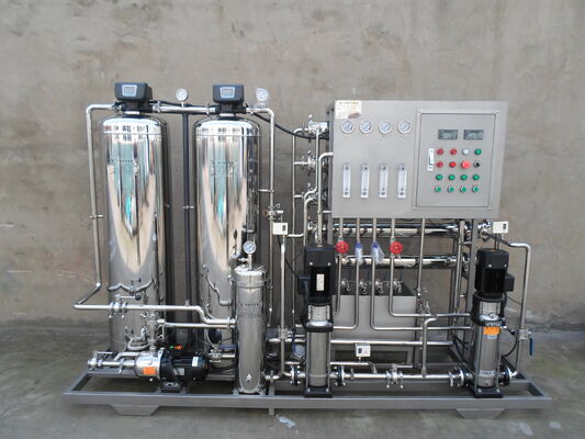 ซื้อ อุปกรณ์บำบัดน้ำเสียแบบ Reverse Osmosis ความจุ 1 ตันต่อชั่วโมงที่มีความบริสุทธิ์สูง 99% และกำจัดมลพิษได้ 95-99% การผลิตออนไลน์