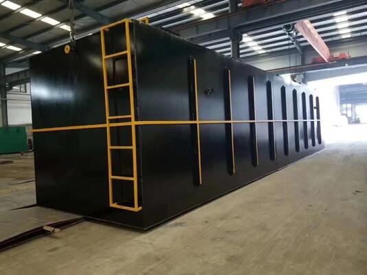 ระบบการบําบัดน้ําเสียที่มีประสิทธิภาพ 95-99% การกําจัดสารปนเปื้อน กระบวนการหลายขั้นตอน