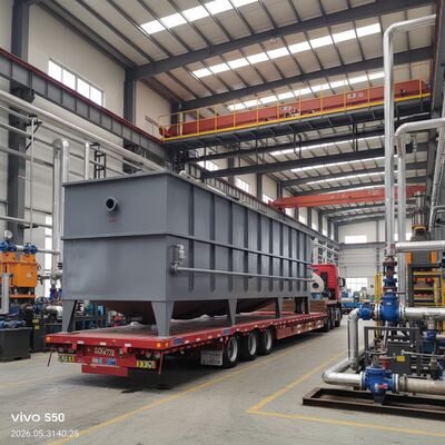 ระบบบําบัดน้ําเสียจากเหล็กคาร์บอนที่กําหนดเอง ด้วยการกําจัดสารพิษ 95-99% สําหรับน้ําเสียอุตสาหกรรม