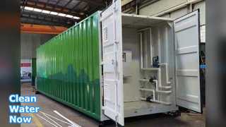 การบำบัดน้ำเสีย MBR 50m3 วัน