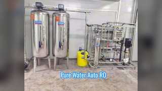 เครื่องกรอง RO อัตโนมัติแบบน้ำบริสุทธิ์ สแตนเลส